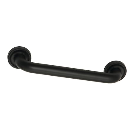Kingston Brass DR914120 12-Inch x 1-1/4-Inch O.D Grab Bar, Matte Black DR914120